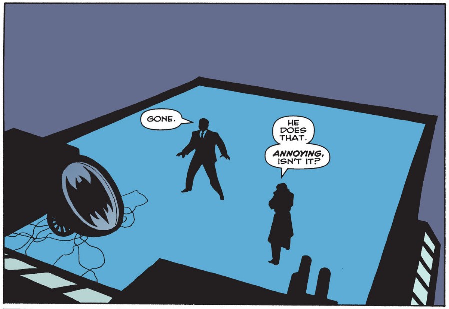 Comic book panel